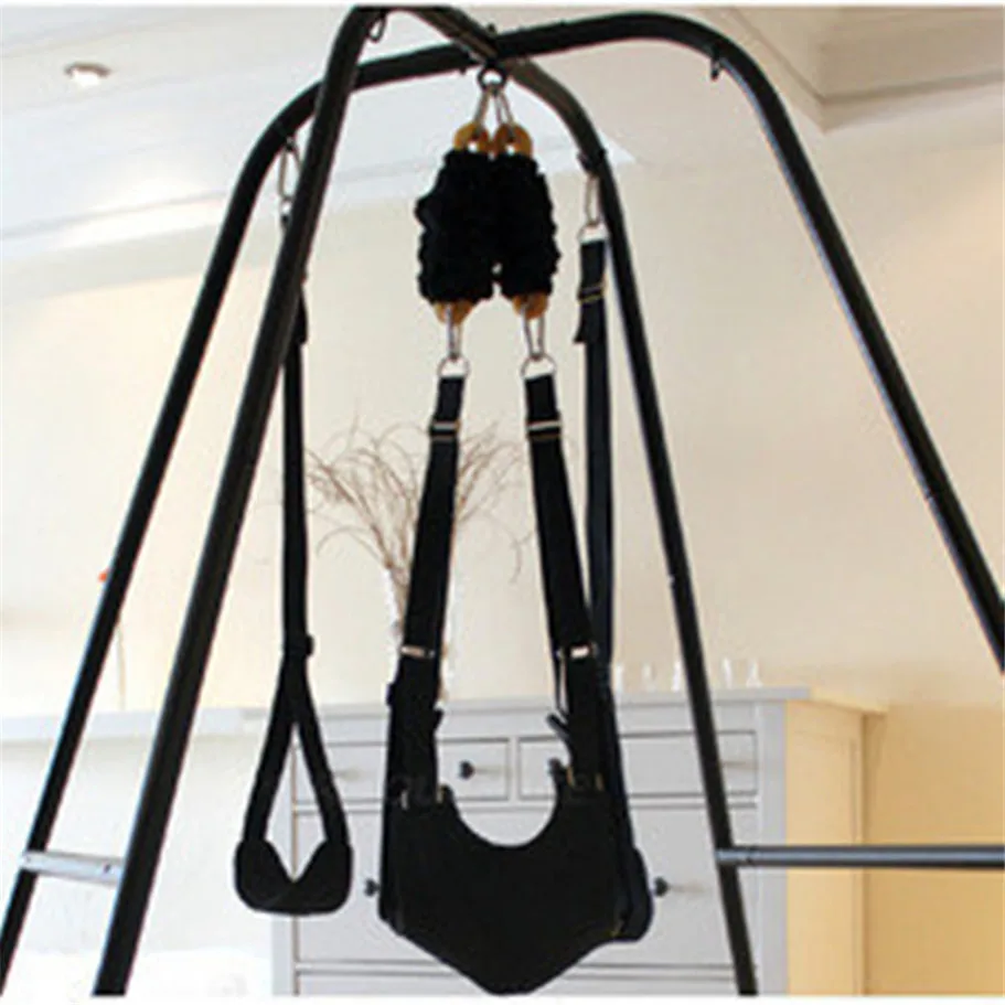 Portable Hanging Sex Swing Erotic Position Chair Bongee Sling Rope Sex Hammock BDSM Furniture Toys for Couples Two Adult Games