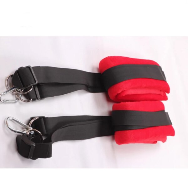 Sex nylon swing BDSM Ankle Cuff Slave Soft Sex Furniture Fetish Bandage Swing Sex Erotic Toys Sex furniture sex shop 18