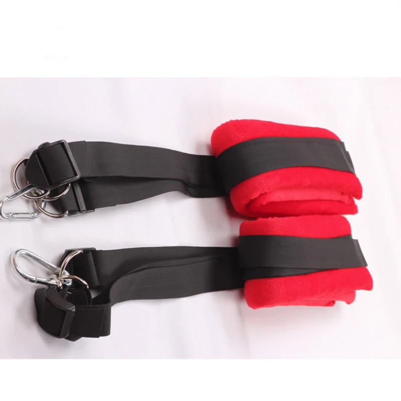 HESEKS Sex nylon swing BDSM Ankle Cuff Slave Soft Sex Furniture Fetish Bandage Swing Sex Erotic Toys Sex furniture sex shop 18 HESEKS Sex nylon swing BDSM Ankle Cuff Slave Soft Sex Furniture Fetish Bandage Swing Sex Erotic Toys Sex furniture sex shop 18