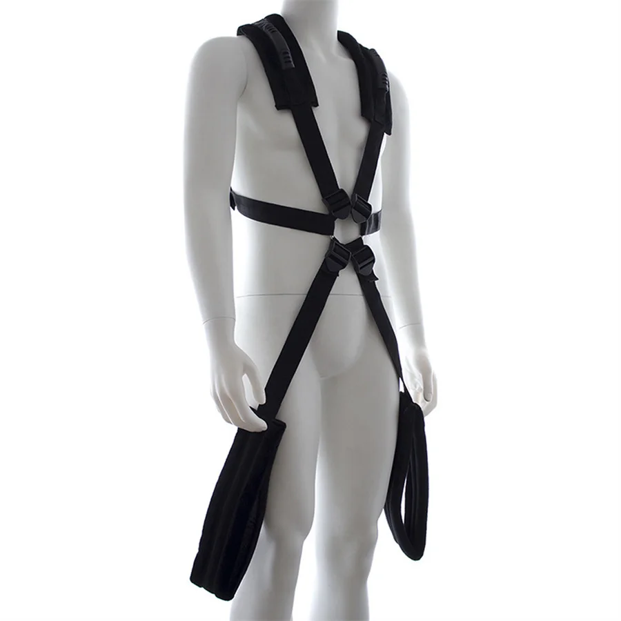 Shoulder Sex Swing Leg Spreader Rope Self Bandage Restraints Belt Harness Adult Games Sex Swing Erotic Sex Toys For Couples
