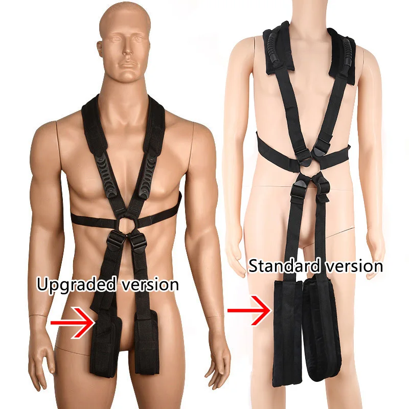 Sex toys for couples self bandage Restraints Belt BDSM sets Shoulder Sex Swing leg spreader Rope SM Slave harness adult game
