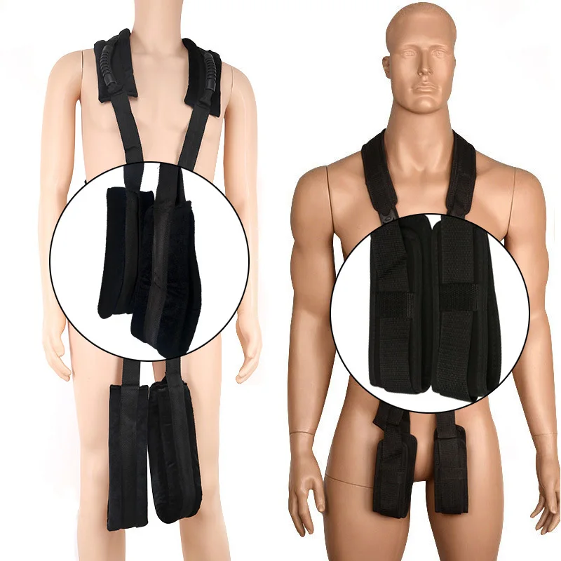 Sex toys for couples self bandage Restraints Belt BDSM sets Shoulder Sex Swing leg spreader Rope SM Slave harness adult game