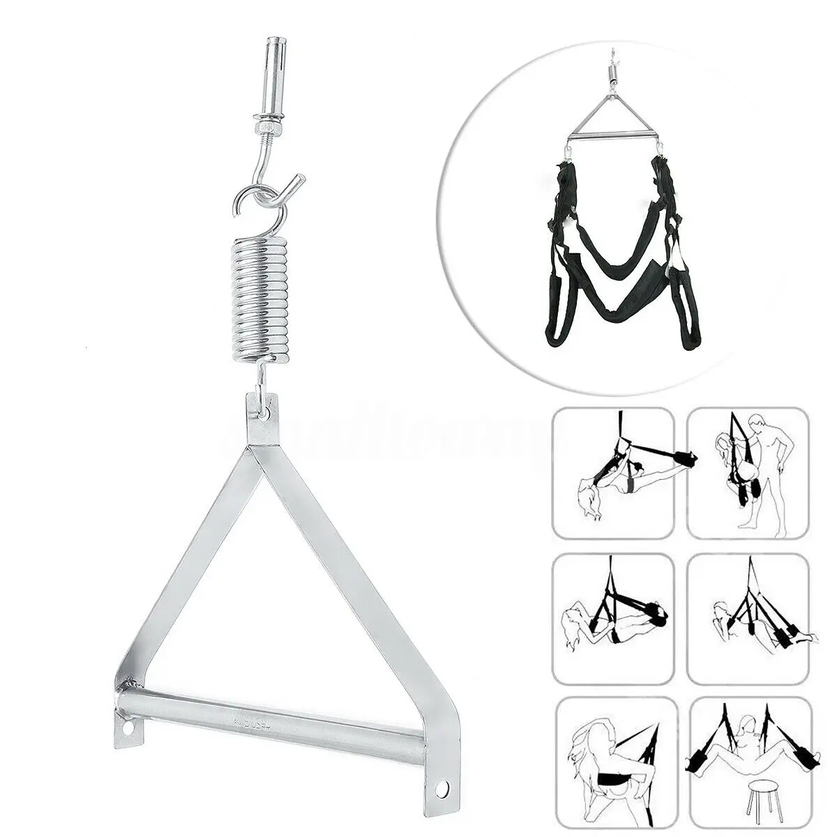 Upgraded Sex Swing Soft Sex Furniture Bondage Love Adult Games Chairs Hanging Door Swings Sex Toys for Couples Erotic Product Upgraded Sex Swing Soft Sex Furniture Bondage Love Adult Games Chairs Hanging Door Swings Sex Toys for Couples Erotic Product