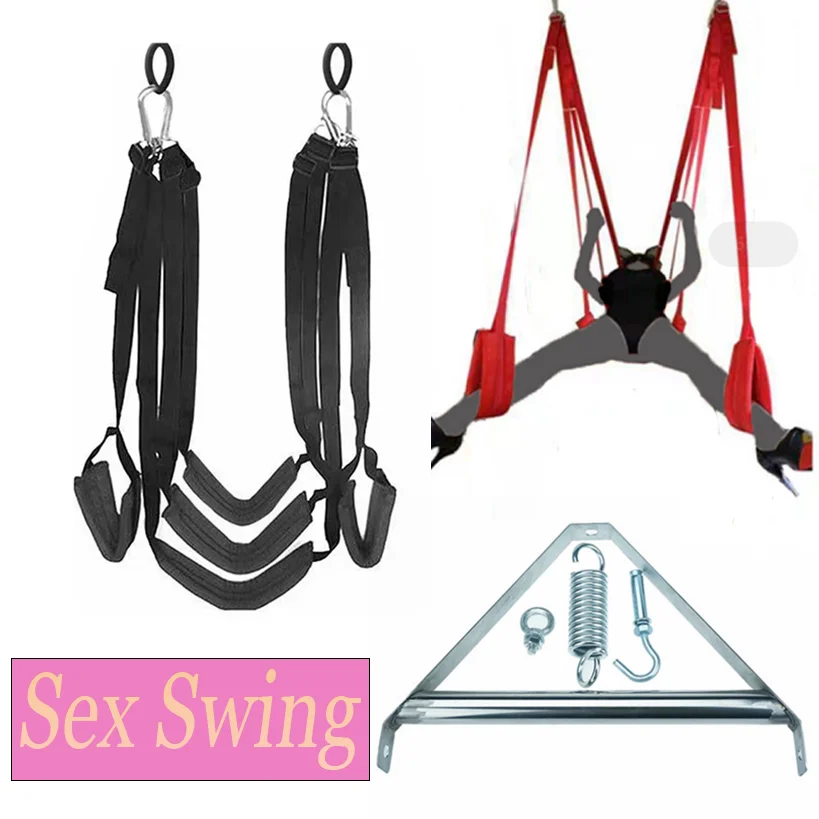 Upgraded Sex Swing Soft Sex Furniture Bondage Love Adult Games Chairs Hanging Door Swings Sex Toys for Couples Erotic Product Upgraded Sex Swing Soft Sex Furniture Bondage Love Adult Games Chairs Hanging Door Swings Sex Toys for Couples Erotic Product