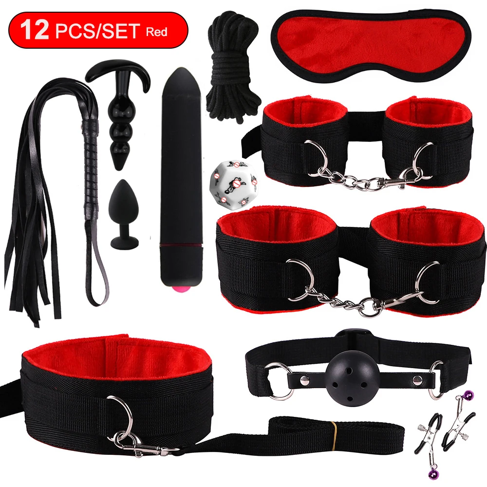 Sex Toys Adult Flirtation For Women BDSM Sexual Couples Kit Adult Sexy Toys Erotic Bondage Sex Toys Suit With Slave Adult Games Sex Toys Adult Flirtation For Women BDSM Sexual Couples Kit Adult Sexy Toys Erotic Bondage Sex Toys Suit With Slave Adult Games