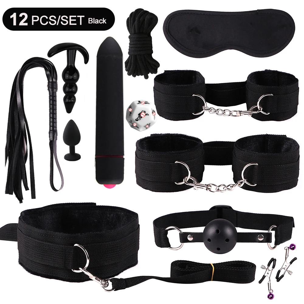 Sex Toys Adult Flirtation For Women BDSM Sexual Couples Kit Adult Sexy Toys Erotic Bondage Sex Toys Suit With Slave Adult Games Sex Toys Adult Flirtation For Women BDSM Sexual Couples Kit Adult Sexy Toys Erotic Bondage Sex Toys Suit With Slave Adult Games
