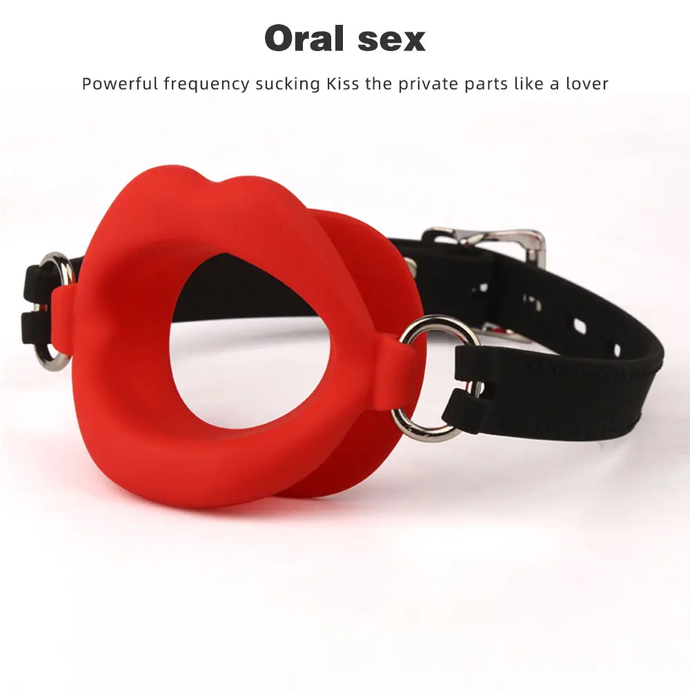 Silicone Oral Fixation Silicone O Ring Mouth Plug Open Gag Toys for Couples Sex Shop BDSM Bondage Restraint Lips Shape Sex Toys Silicone Oral Fixation Silicone O Ring Mouth Plug Open Gag Toys for Couples Sex Shop BDSM Bondage Restraint Lips Shape Sex Toys