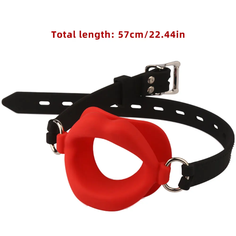 Silicone Oral Fixation Silicone O Ring Mouth Plug Open Gag Toys for Couples Sex Shop BDSM Bondage Restraint Lips Shape Sex Toys Silicone Oral Fixation Silicone O Ring Mouth Plug Open Gag Toys for Couples Sex Shop BDSM Bondage Restraint Lips Shape Sex Toys