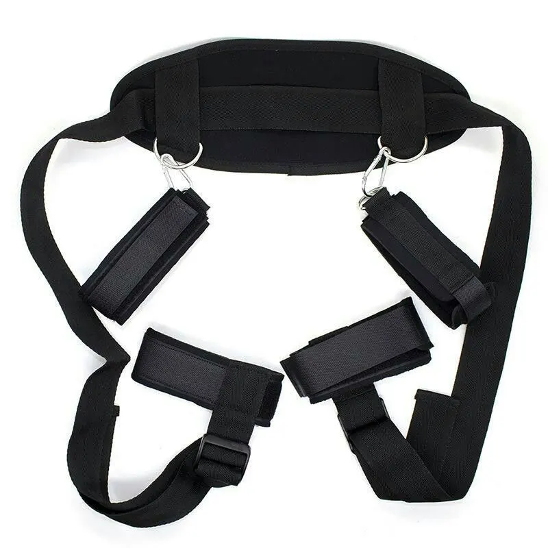 BDSM Bondage Set Adult Games Handcuff Ankle Restraints Sex Toys For Women Couples Slave Bed SM Strap Soft Cuffs Sex Shop