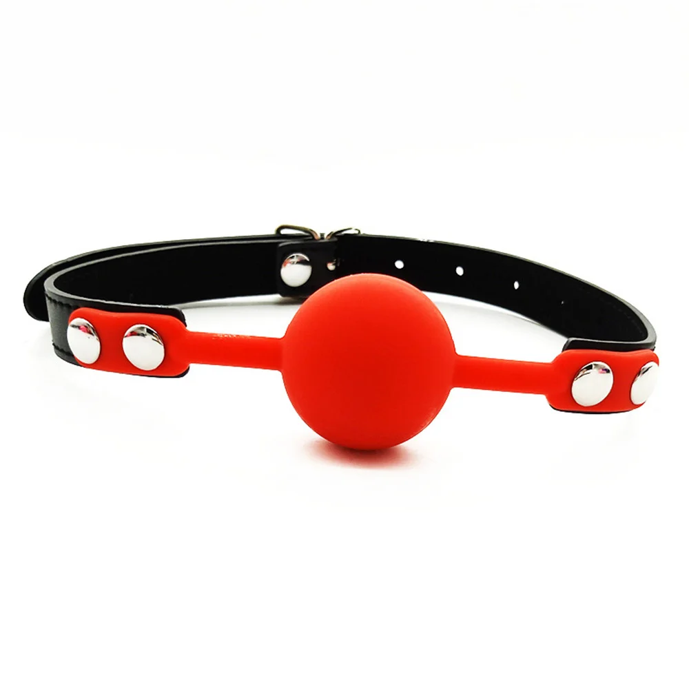 Soft Silicone Gag Ball Sex Toys Open Mouth Gag BDSM Bondage Mouth Ball Woman Couples Adult Games Erotic Accessories Harness Soft Silicone Gag Ball Sex Toys Open Mouth Gag BDSM Bondage Mouth Ball Woman Couples Adult Games Erotic Accessories Harness