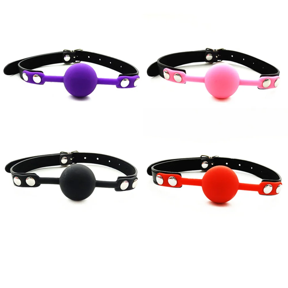 Soft Silicone Gag Ball Sex Toys Open Mouth Gag BDSM Bondage Mouth Ball Woman Couples Adult Games Erotic Accessories Harness Soft Silicone Gag Ball Sex Toys Open Mouth Gag BDSM Bondage Mouth Ball Woman Couples Adult Games Erotic Accessories Harness