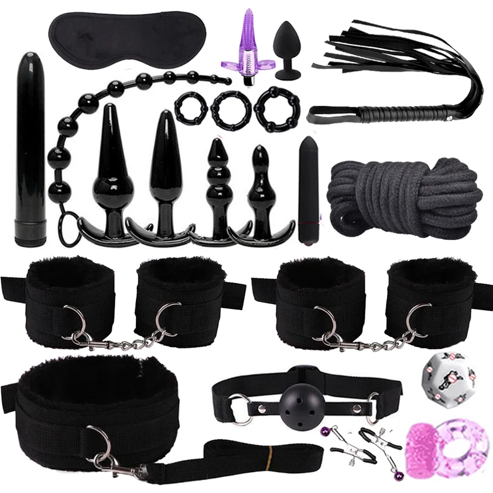 Sex Toy for Couple Suit 18 Adult Binding Handcuffs Anal Plug Bdsm Sex Kit for Women Sex Games Accessories Erotic Bullet Vibrator Sex Toy for Couple Suit 18 Adult Binding Handcuffs Anal Plug Bdsm Sex Kit for Women Sex Games Accessories Erotic Bullet Vibrator
