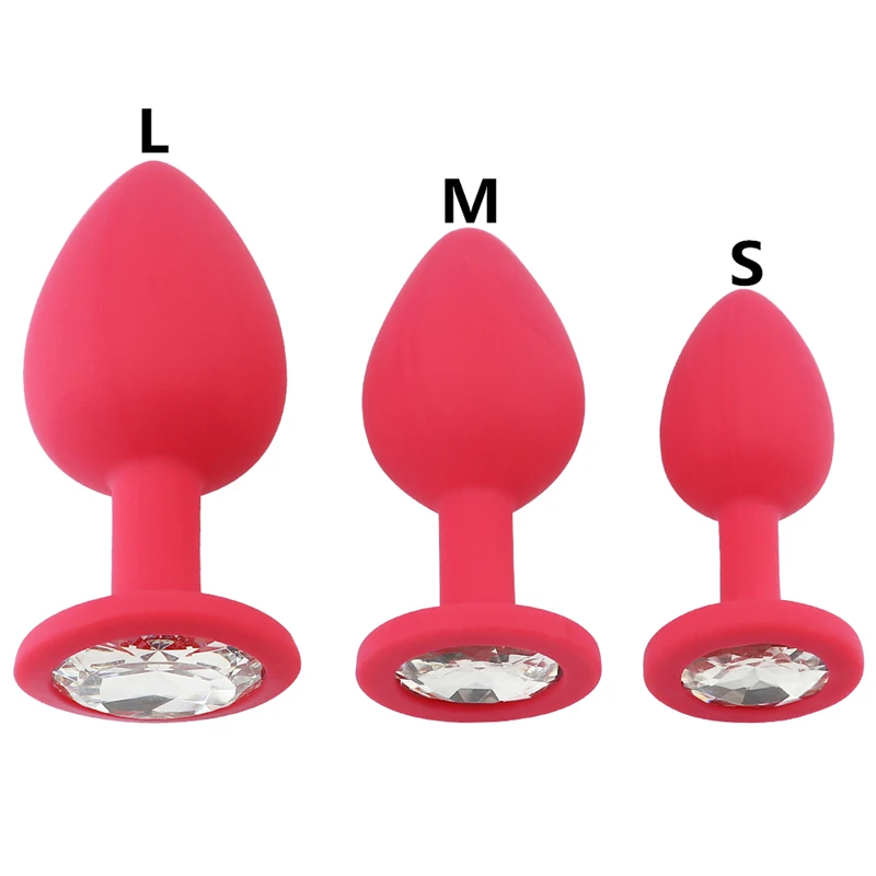 Soft SM Erotic Silicone Anal Plug Butt Unisex Bdsm Bondage Stopper Adult Games Prostate Massager Sex Toy For Men Women Couples