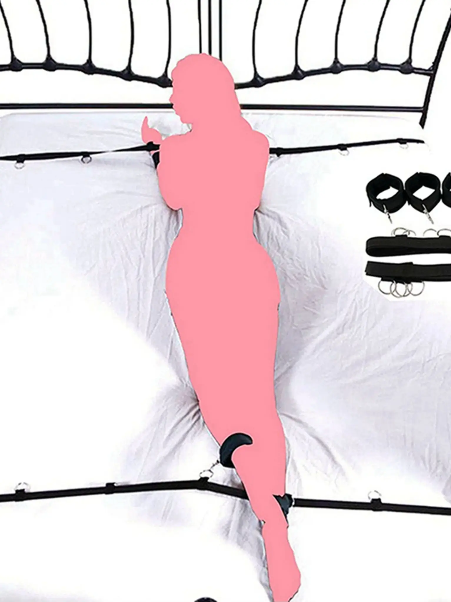 Bed Restraint Set Couple Sex Toys Bondage Handcuff Kit Adult Game Tool 18+ Erotic Tie Downs Arm Ankle Eyeblinder Flirting Sextoy Bed Restraint Set Couple Sex Toys Bondage Handcuff Kit Adult Game Tool 18+ Erotic Tie Downs Arm Ankle Eyeblinder Flirting Sextoy