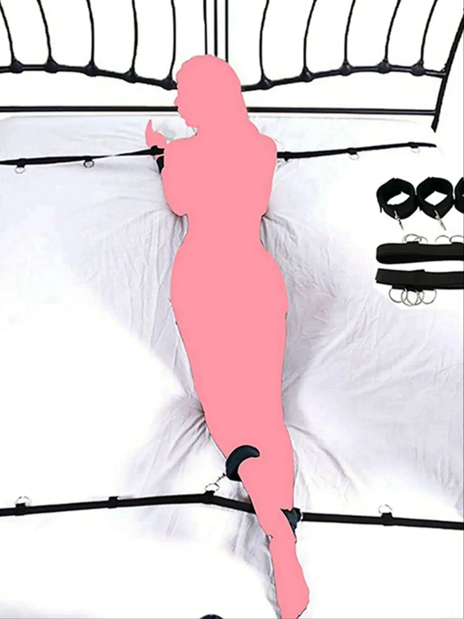 Bed Restraint Set Couple Sex Toys Bondage Handcuff Kit Adult Game Tool 18+ Erotic Tie Downs Arm Ankle Eyeblinder Flirting Sextoy Bed Restraint Set Couple Sex Toys Bondage Handcuff Kit Adult Game Tool 18+ Erotic Tie Downs Arm Ankle Eyeblinder Flirting Sextoy