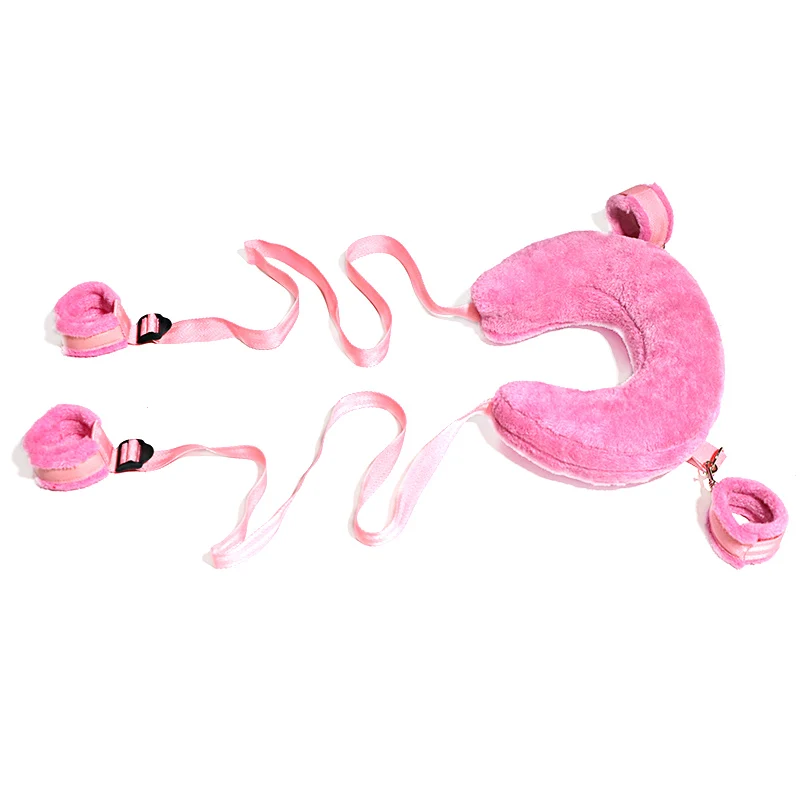 Sex Toys Cotton Bdsm Bondage Set Handcuffs Sexy Leg Pillow Thinning Belt Bending Orgasm Couple Toy