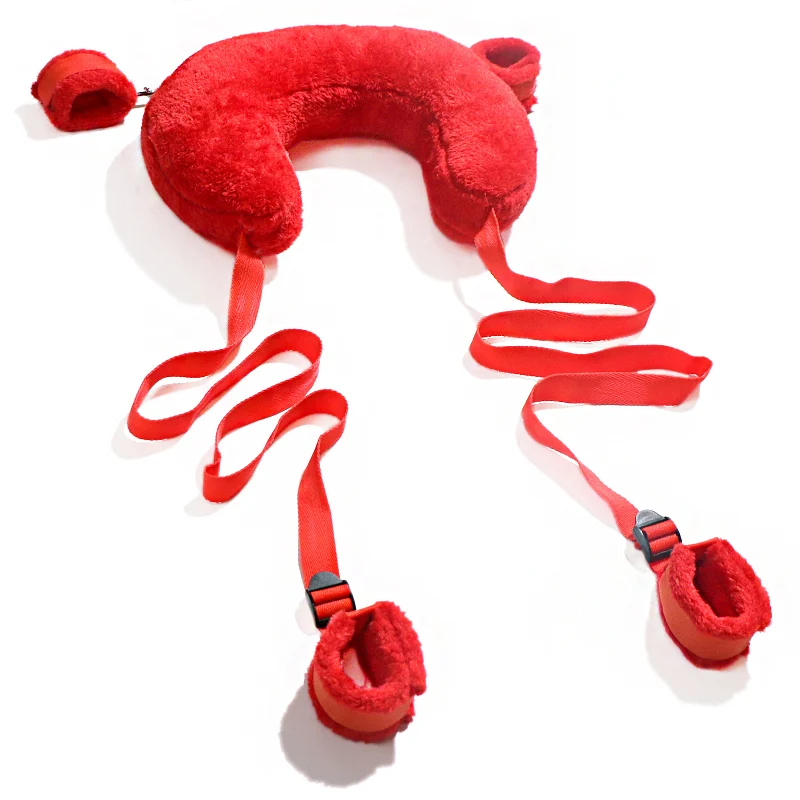 Sex Toys Cotton Bdsm Bondage Set Handcuffs Sexy Leg Pillow Thinning Belt Bending Orgasm Couple Toy