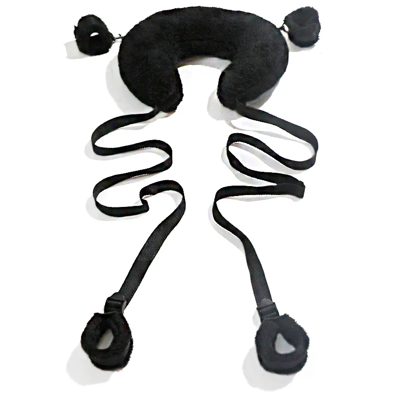 Sex Toys Cotton Bdsm Bondage Set Handcuffs Sexy Leg Pillow Thinning Belt Bending Orgasm Couple Toy