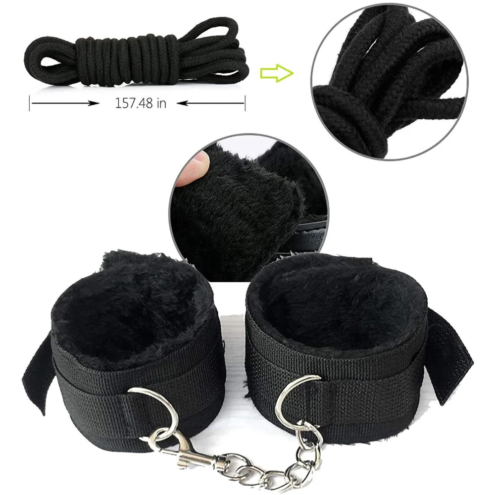 Sex Toys Bdsm sexual jugetes kit sex toys for couples Sex Bondage Set Handcuffs Sex Games Shackles Nipple Clamp adult sexy toys Sex Toys Bdsm sexual jugetes kit sex toys for couples Sex Bondage Set Handcuffs Sex Games Shackles Nipple Clamp adult sexy toys