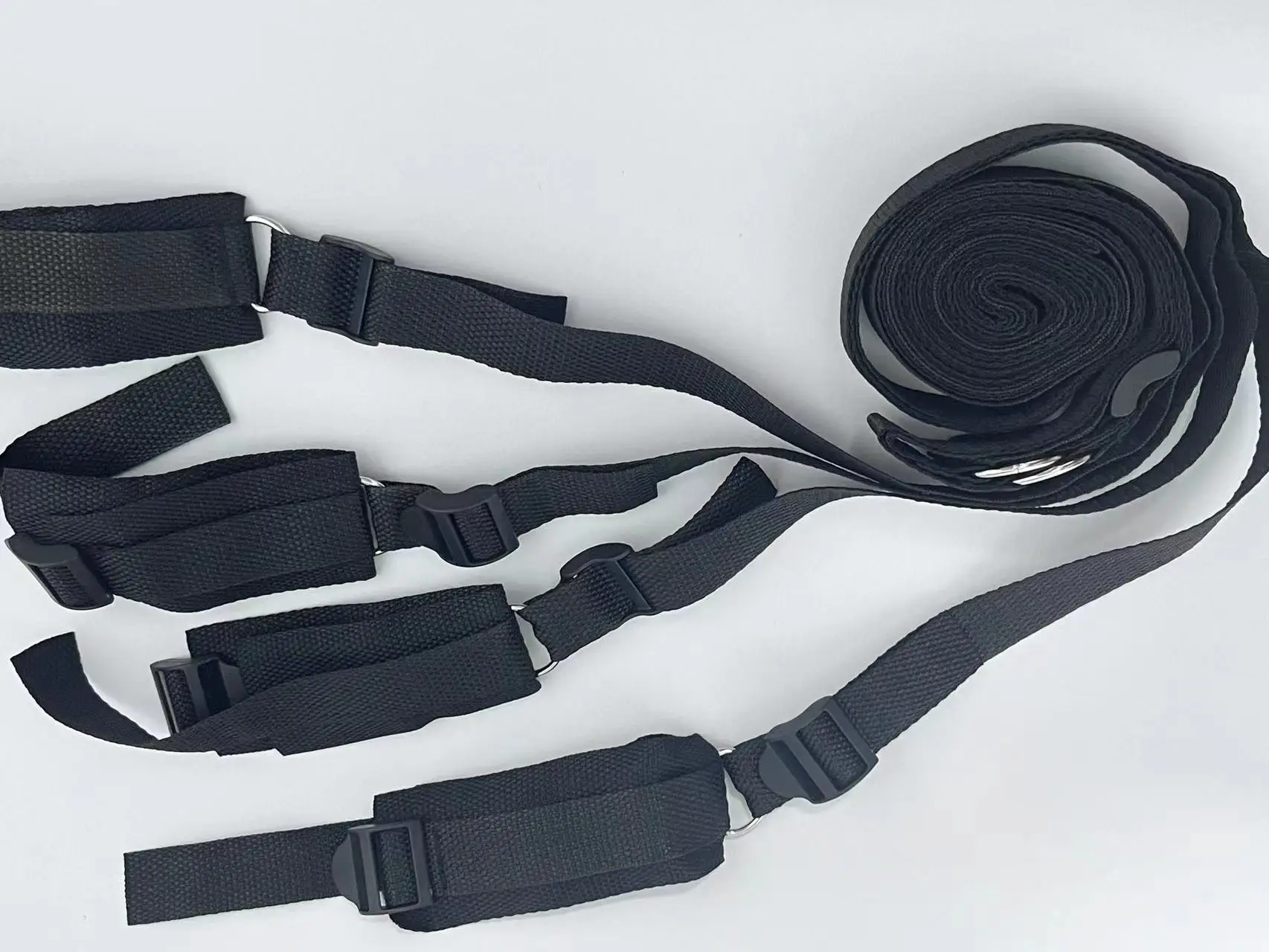 Adult Sex Products Erotic Bondage Bed Games BDSM Sex Bondage Set Women Handcuffs Ankle Cuff Restraints Sex Toys for Couples Anal