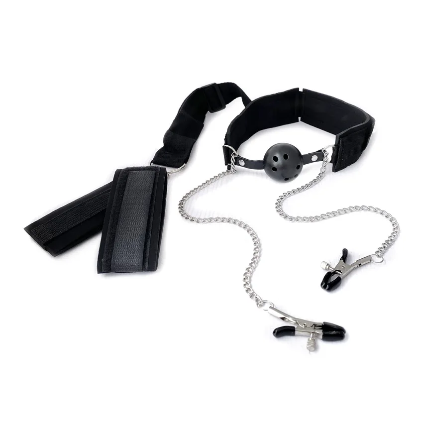 Adult Sex Products Erotic Bondage Bed Games BDSM Sex Bondage Set Women Handcuffs Ankle Cuff Restraints Sex Toys for Couples Anal