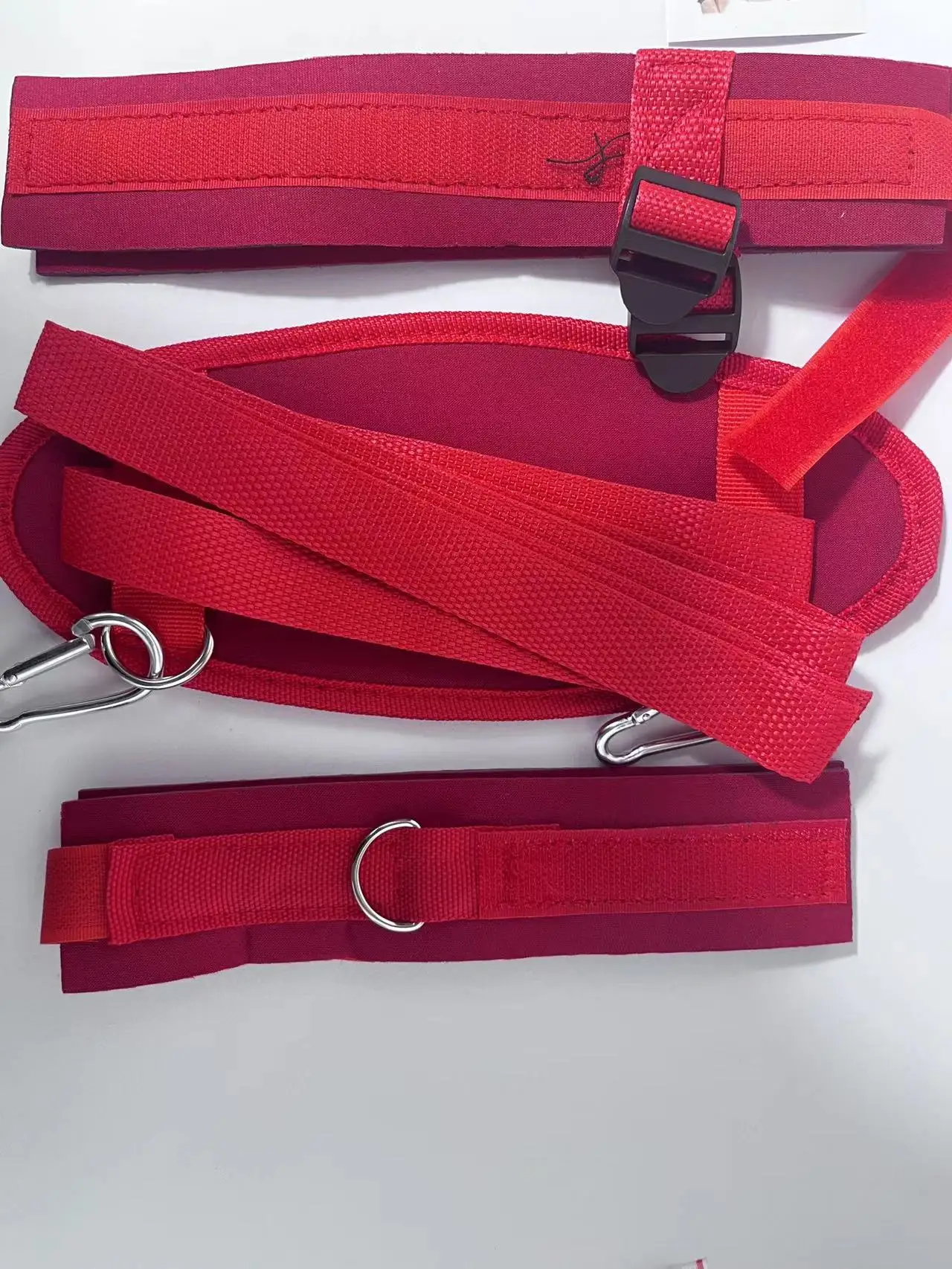 Adult Sex Products Erotic Bondage Bed Games BDSM Sex Bondage Set Women Handcuffs Ankle Cuff Restraints Sex Toys for Couples Anal
