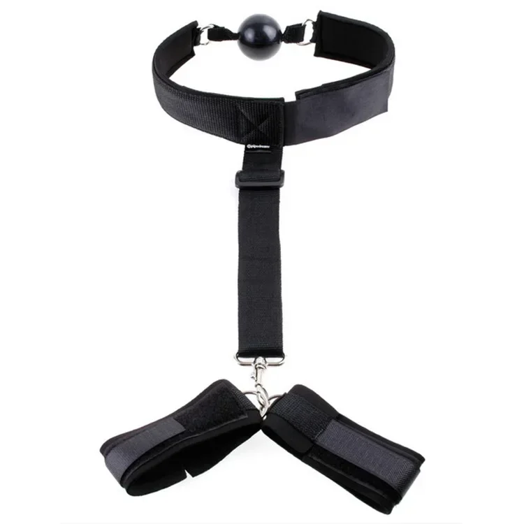 Adult Erotic Toy Handcuffs Ankle Cuffs BDSM Bondage Bed Restraint Bondage Sex Products Sex Toys Couples Collar Bdsm Kit Sm Goods