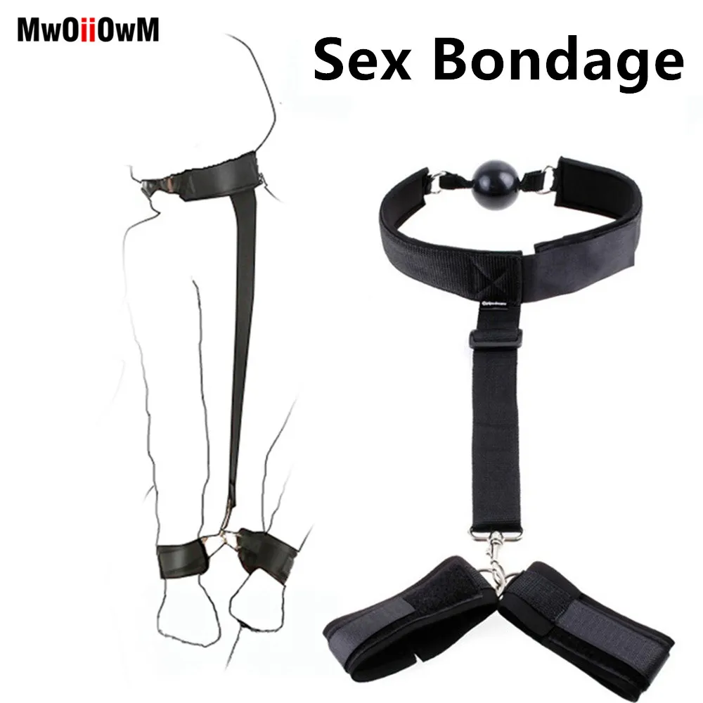 Erotic HandCuffs Mouth Gag BDSM Bondage Restraints Sex Toys for Couples Open Mouth Ball Backhand Cuffs Tied Up Adult Game Erotic HandCuffs Mouth Gag BDSM Bondage Restraints Sex Toys for Couples Open Mouth Ball Backhand Cuffs Tied Up Adult Game