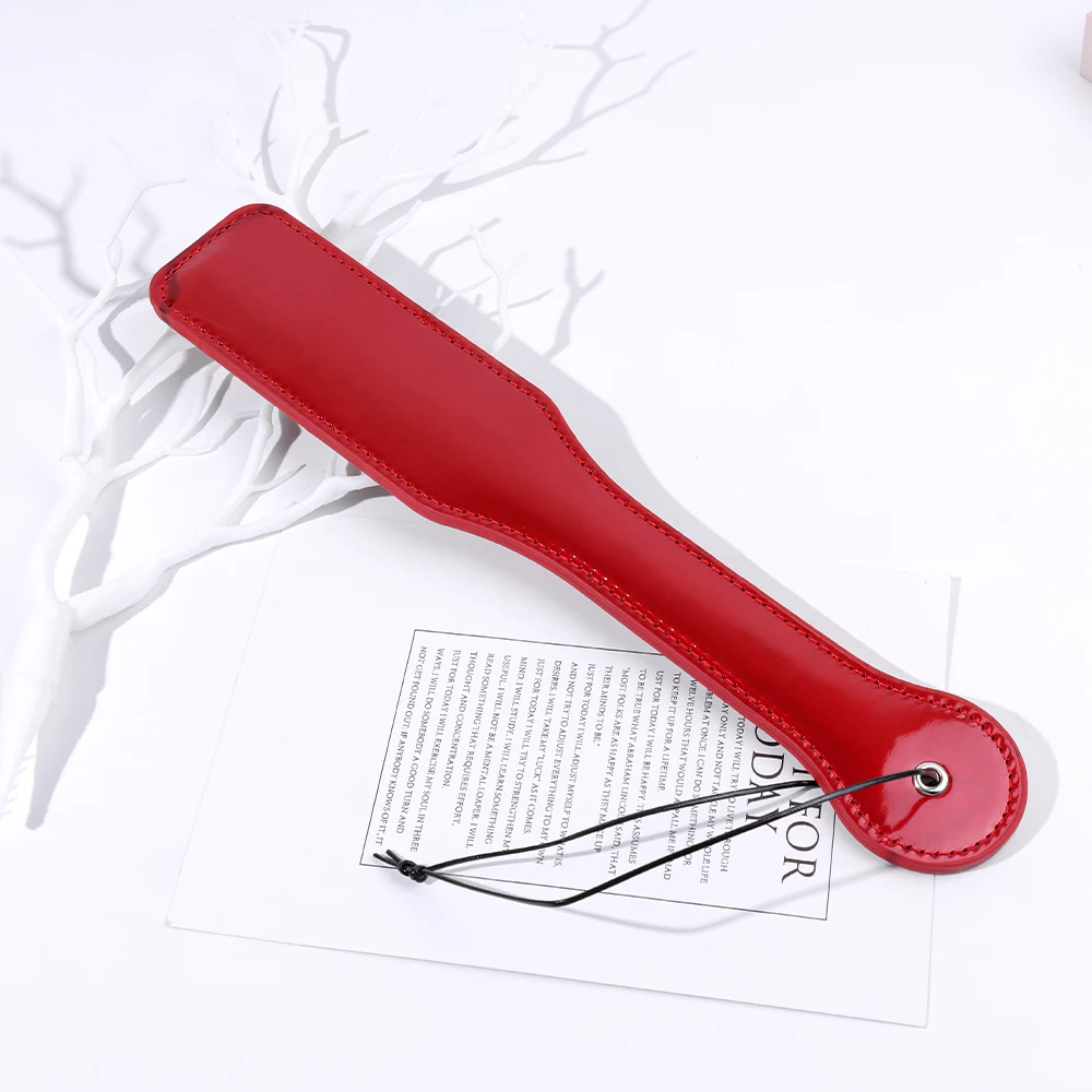 2pcs Bondage Resteaint Kit with Spanking Paddle and Feather Tickle Whip BDSM Set Adult Sex Toys for Women and Couples Pleasure