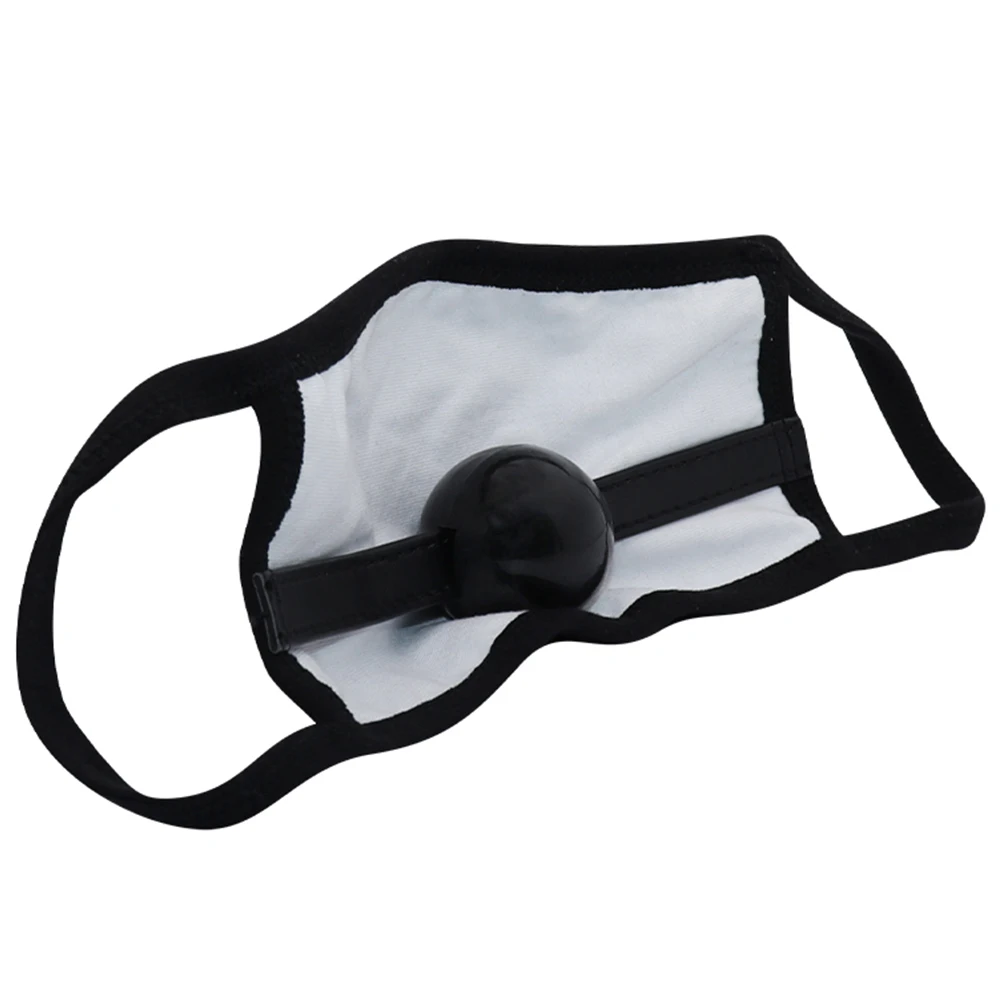 Mouth Plug Ball High-Quality Silicone Simulation Penis Adult Game Bondage Mask with Dildo Mouth Gag Erotic Sex Toys for Couple
