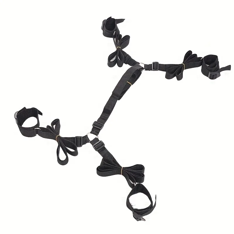 Sex Toys Handcuffs, Ankle Cuffs, Straps, Bed Restraints, Fun Adult Flirting Props, Adjustable