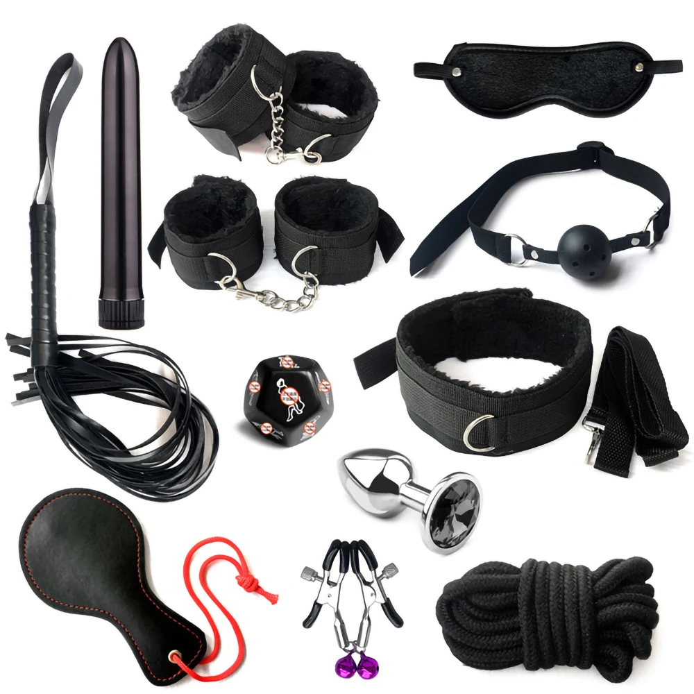 Sex Toys Bdsm sexual jugetes kit for couples PU Sex Bondage Set Handcuffs Sex Games Shackles Nipple Clamp adult sexy toys 18 Sex Toys Bdsm sexual jugetes kit for couples PU Sex Bondage Set Handcuffs Sex Games Shackles Nipple Clamp adult sexy toys 18