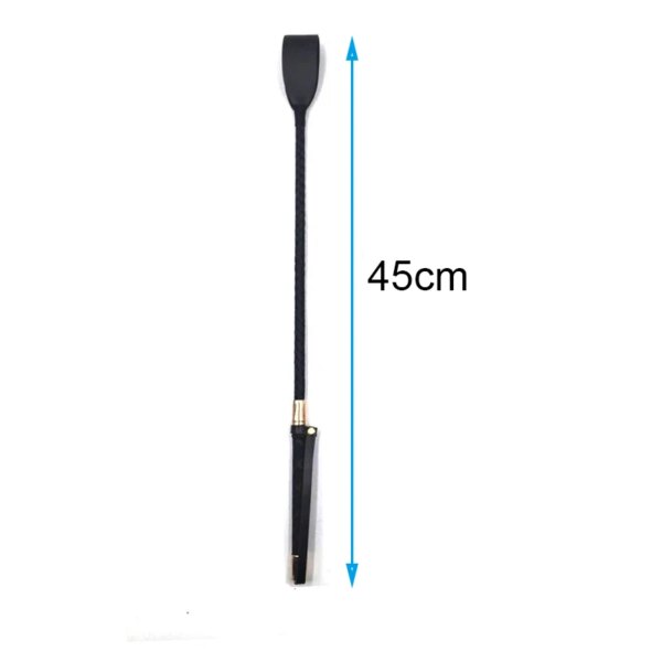 Leather Cosplay Bondage Whip, Crop Spanking Horse Riding Flogger Flapper Cane,BDSM Sex Toys For Couples