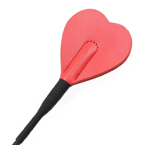 Leather Cosplay Bondage Whip, Crop Spanking Horse Riding Flogger Flapper Cane,BDSM Sex Toys For Couples