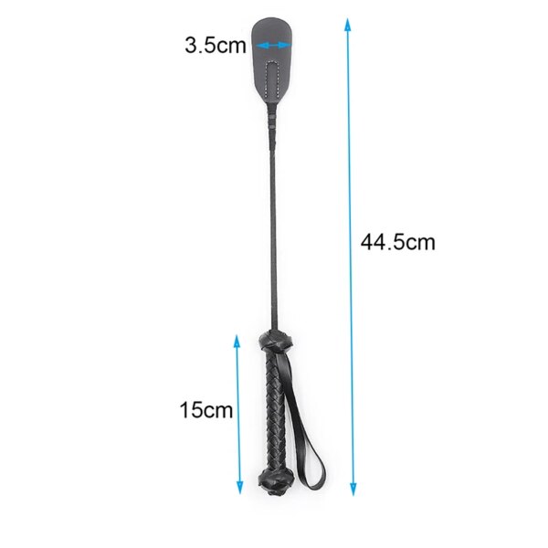 Leather Cosplay Bondage Whip, Crop Spanking Horse Riding Flogger Flapper Cane,BDSM Sex Toys For Couples