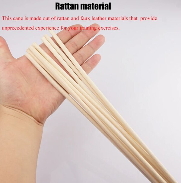 60cm Straight Rattan Prop Whip Flogger,Spanking Paddle Cane Riding Crop,Adult Sex Toys For Couple