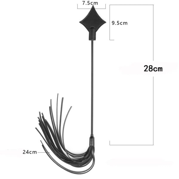 Bondage Slim Leather Riding Crop Horse Whip Pony Spanking Knout BDSM Lash Fetish Flogger Sex Product For Couples Women
