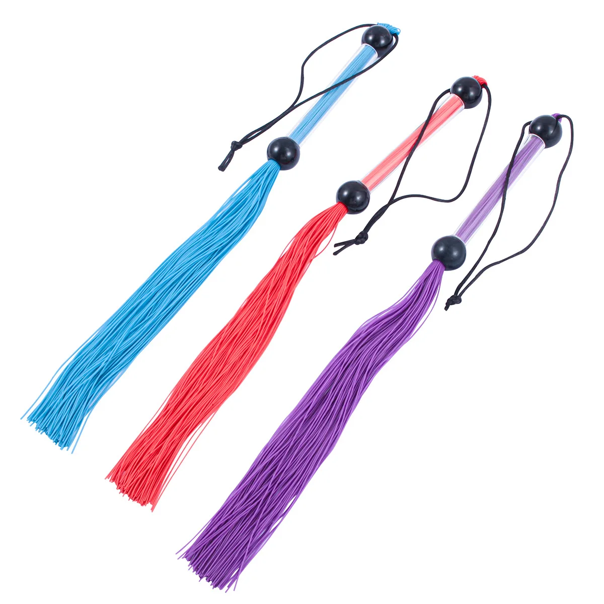 6 Colors Silicone Whip Bondage Restraint Soft Rubber Whips Role Play Game Riding Crop Flirting BDSM Slave Sex Toys for Couples