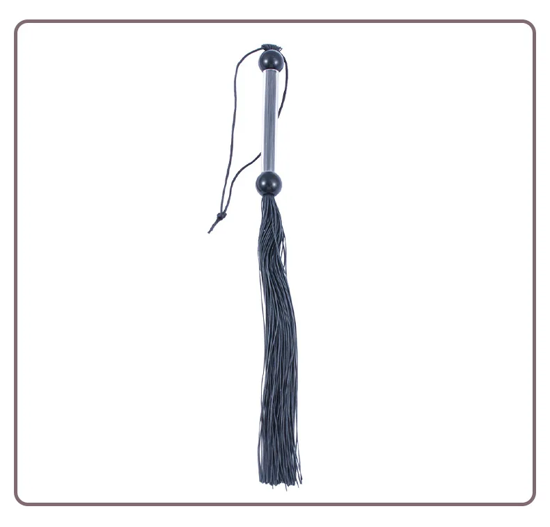 6 Colors Silicone Whip Bondage Restraint Soft Rubber Whips Role Play Game Riding Crop Flirting BDSM Slave Sex Toys for Couples