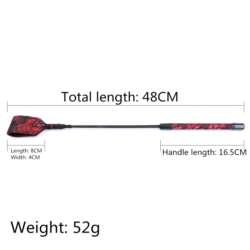 Leather Cosplay Spanking BDSM Bondage Whip Crop Spanking Horse Riding Flogger Flapper Cane SM Sex Toys For Couples