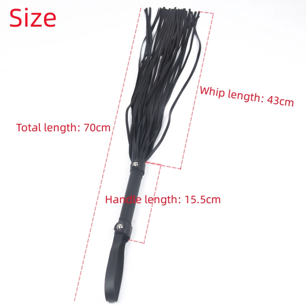 Exotic Flirting Sex Toys of Scattered Tassel Small Leather Whips for Fetish Spanking BDSM Bondage Flogger Riding Crop Adult Game Exotic Flirting Sex Toys of Scattered Tassel Small Leather Whips for Fetish Spanking BDSM Bondage Flogger Riding Crop Adult Game