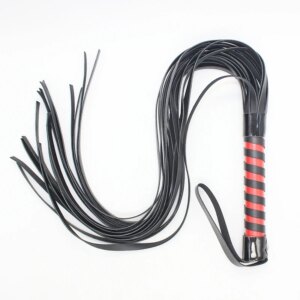 Exotic Flirting Sex Toys of Scattered Tassel Small Leather Whips for Fetish Spanking BDSM Bondage Flogger Riding Crop Adult Game