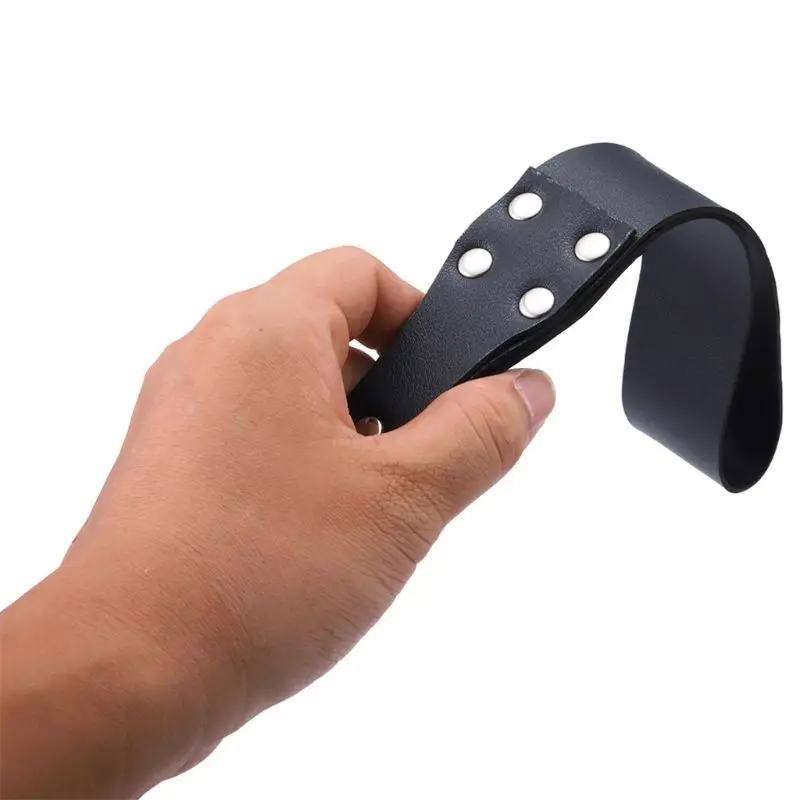 Leather Handle Horse Whip Riding Crop Slapper Metal Buckle Restraint Fetish Paddles Adults Sex Game Erotic Sex Toys for Couples Leather Handle Horse Whip Riding Crop Slapper Metal Buckle Restraint Fetish Paddles Adults Sex Game Erotic Sex Toys for Couples