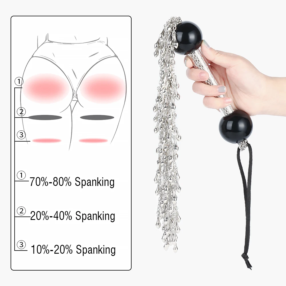2pcs  Bondage Kits Nipple Clamps with Horse Riding Crop Whip No Piercing Weighted Nipple Clamps For Women Non Piercing Beginner