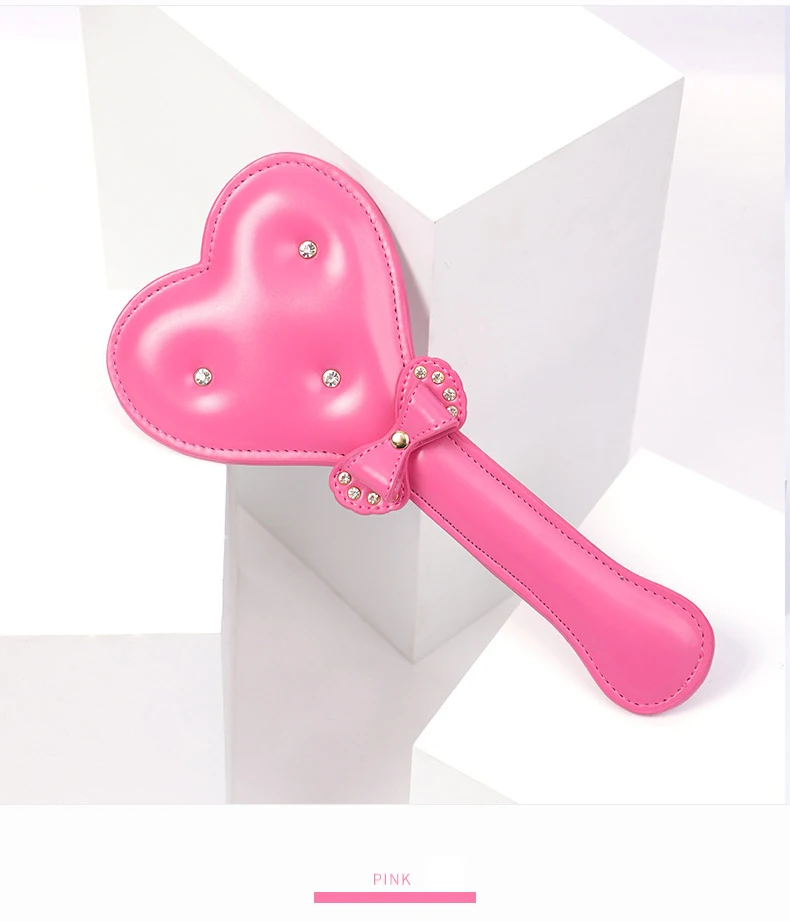 Heart Shape Diamond Handle PU Leather Riding Crop BDSM Bondage Spanking Paddle Whip Sex Toy Adult Sex Toy For Men Women Sex Shop Heart Shape Diamond Handle PU Leather Riding Crop BDSM Bondage Spanking Paddle Whip Sex Toy Adult Sex Toy For Men Women Sex Shop