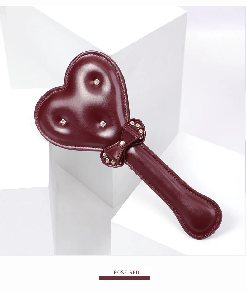 Heart Shape Diamond Handle PU Leather Riding Crop BDSM Bondage Spanking Paddle Whip Sex Toy Adult Sex Toy For Men Women Sex Shop Heart Shape Diamond Handle PU Leather Riding Crop BDSM Bondage Spanking Paddle Whip Sex Toy Adult Sex Toy For Men Women Sex Shop