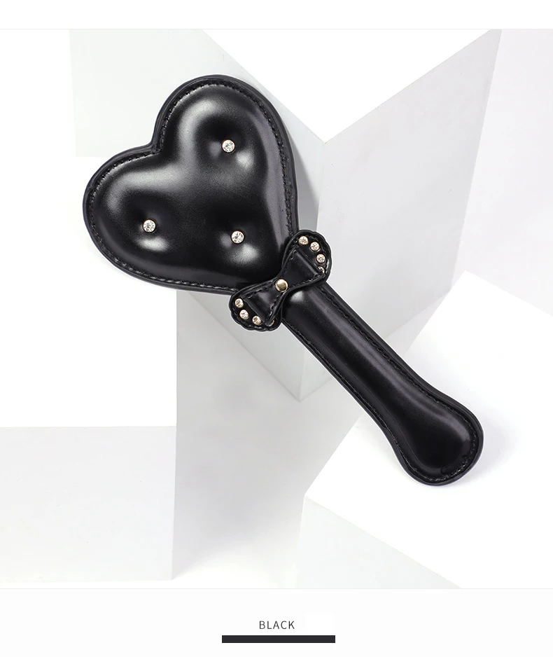 Heart Shape Diamond Handle PU Leather Riding Crop BDSM Bondage Spanking Paddle Whip Sex Toy Adult Sex Toy For Men Women Sex Shop Heart Shape Diamond Handle PU Leather Riding Crop BDSM Bondage Spanking Paddle Whip Sex Toy Adult Sex Toy For Men Women Sex Shop