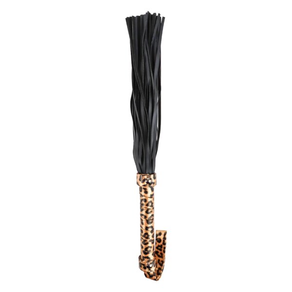 16" Leather Whip Horse Riding Crop PU Flogger SM Hitting Toy BDSM Accessory for Adult Sex Play Bondage Whips