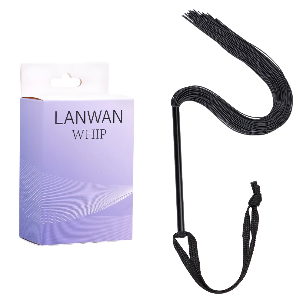 Silicone Tassels Whip Small Bondage Restrainrs Riding Crop BDSM Sexy Flogger Adult Sex Toys for Women and Couples Pleasure Silicone Tassels Whip Small Bondage Restrainrs Riding Crop BDSM Sexy Flogger Adult Sex Toys for Women and Couples Pleasure