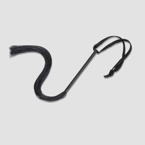 Silicone Tassels Whip Small Bondage Restrainrs Riding Crop BDSM Sexy Flogger Adult Sex Toys for Women and Couples Pleasure